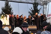 Wigilia w centrum Białegostoku