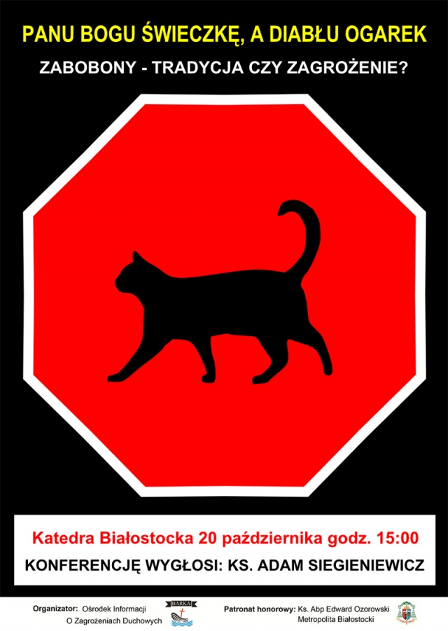 Zaproszenie na konferencję nt. zabobonów