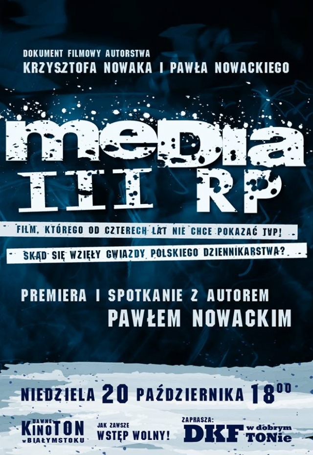 Zaproszenie na premierę filmu 