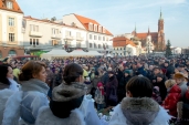 Wigilia miejska w centrum Białegostoku