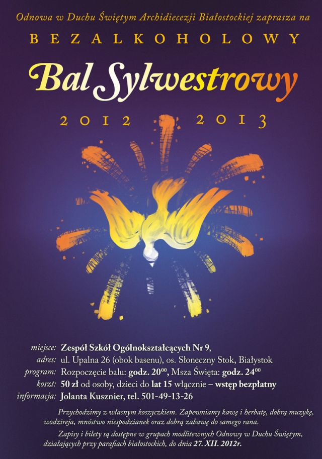 Bezalkoholowy Bal Sylwestrowy