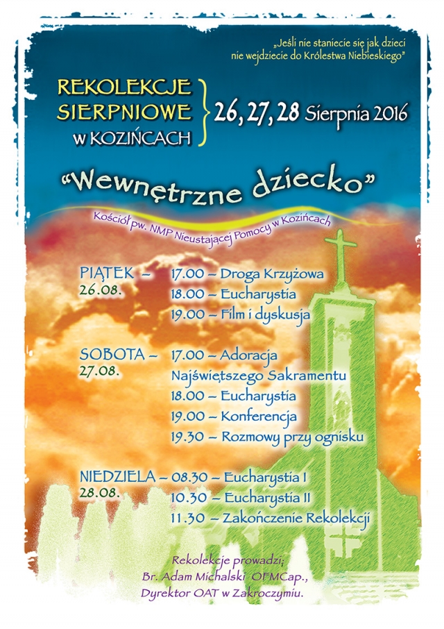 Rekolekcje trzeźwościowe w Kozińcach